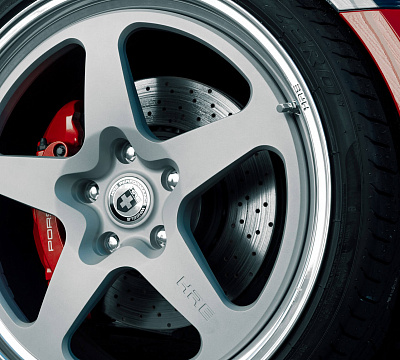 Фото дисков HRE 527 на Porsche 911 VIII