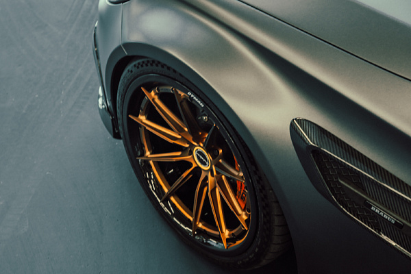 Фото дисков Brixton Forged R11-R Сатиновое темное золото на Mercedes-Benz C-Class (W205)