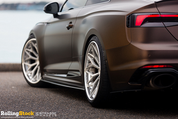 Фото дисков Strasse Wheels SV20M Deep Concave FS Глянцевый лак на Audi A/S/RS 5 (F5)