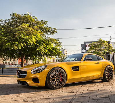 Фото дисков Vossen S17-01 на Mercedes-Benz AMG GT I