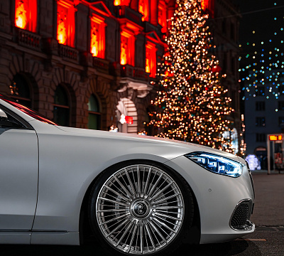 Фото дисков Radi8 R80BM1F на Mercedes-Benz S-Class (W223)