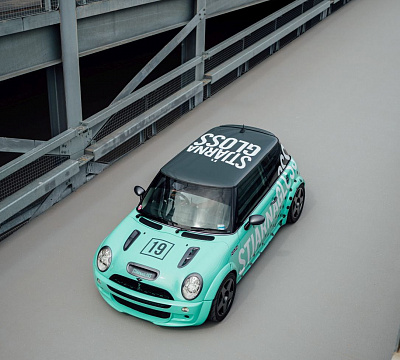 Фото дисков Bola B10 на MINI Cooper III