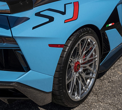 Фото дисков Anrky S1-X1 на Lamborghini Aventador