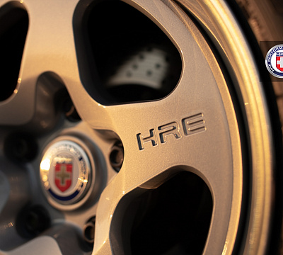 Фото дисков HRE 527 на Porsche 911 II