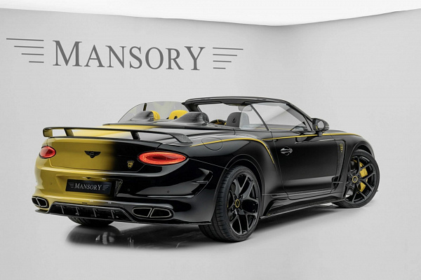 Фото дисков Mansory BY.5 Черный глянец на Bentley Continental GT III