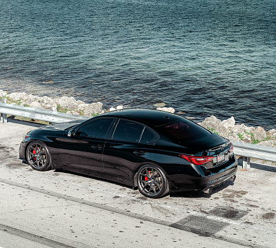 Фото дисков Vossen HF-5 на Infiniti Q50