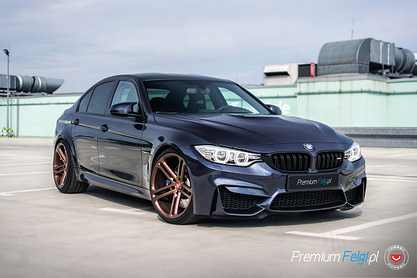 Фото дисков Vossen CG-202 Сатиновая темная медь на BMW 3/M3 (F3x/F80)