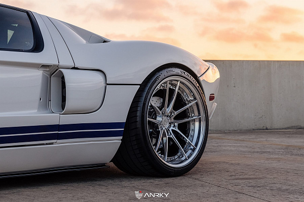 Фото дисков Anrky AN34 Полированный лак на Ford GT I