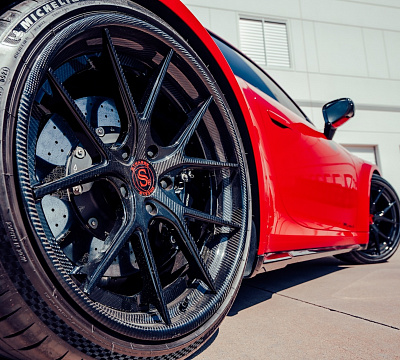 Фото дисков Strasse Wheels SM5R Deep Concave FS на Porsche 911 VIII