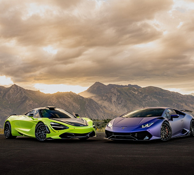 Фото дисков Strasse Wheels SV10M Deep Concave FS на McLaren 720S