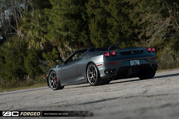 Фото дисков BC Forged KL11 Глянцевый графит на Ferrari F430