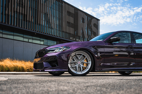 Фото дисков HRE S101SC Сатиновый лак на BMW 5/M5 (G30/F90)
