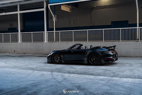 Фото дисков Anrky AN10 Черный глянец на Porsche 911 VIII