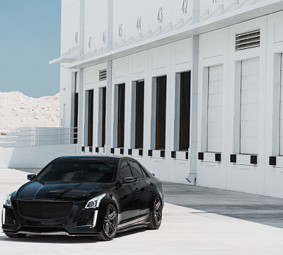 Фото дисков Vossen HF-1 на Cadillac CTS II