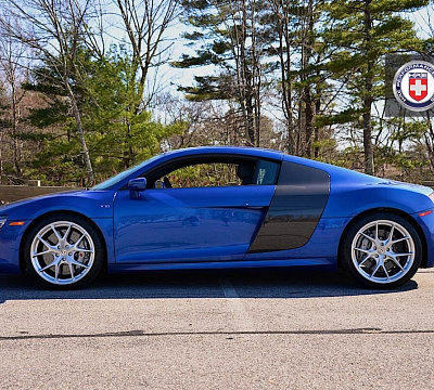 Фото дисков HRE P101 на Audi R8 (Typ 42)