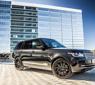 Фото дисков Vossen CV4 на Land Rover Range Rover Sport II