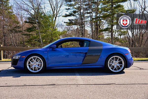 Фото дисков HRE P101 Глянцевый лак на Audi R8 (Typ 42)
