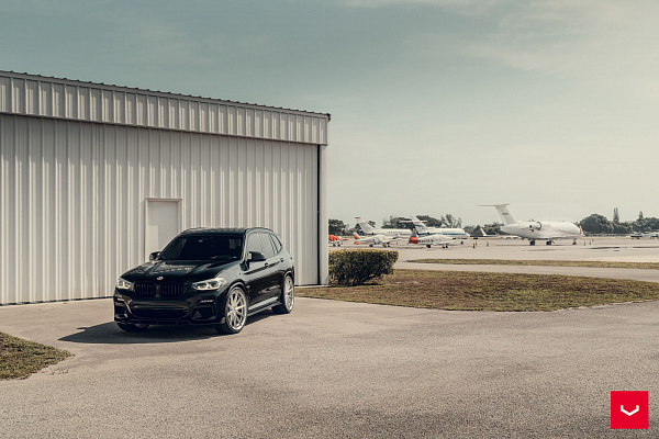 Фото дисков Vossen HFX-2 (5-Lug) Серебро на BMW X3/X3 M (G01/F97)