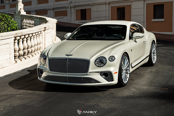 Фото дисков Anrky AN19 Полированный лак на Bentley Continental GT III