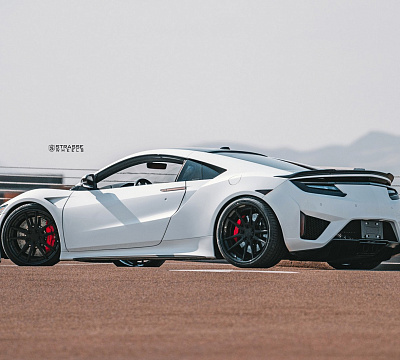 Фото дисков Strasse Wheels SV1 Deep Concave FS на Acura NSX II