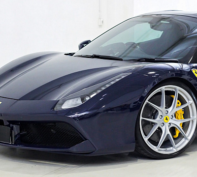 Фото дисков HRE P101 на Ferrari 488