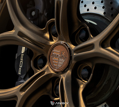 Фото дисков Anrky S3-X0 на Porsche 911 VIII