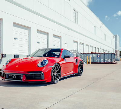 Фото дисков Strasse Wheels SM5R Deep Concave FS на Porsche 911 VIII
