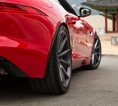 Фото дисков Vossen VFS-1 на Jaguar F-Type