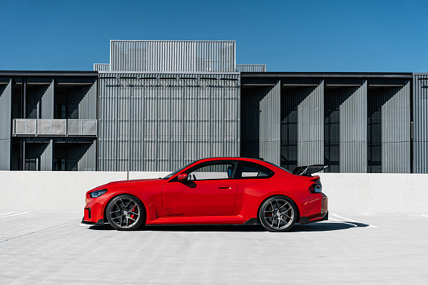 Фото дисков HRE R101 Lightweight Сатиновый темный лак на BMW 2/M2 (G42/G87)