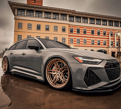 Фото дисков HRE S107SC на Audi A/RS 6 (C8)