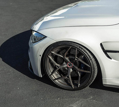 Фото дисков Brixton Forged PF5 на BMW 3/M3 (F3x/F80)