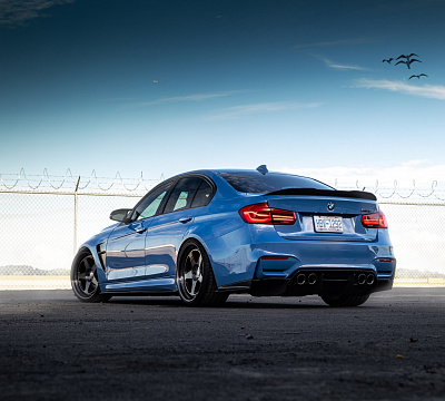 Фото дисков HRE 305 на BMW 3/M3 (F3x/F80)