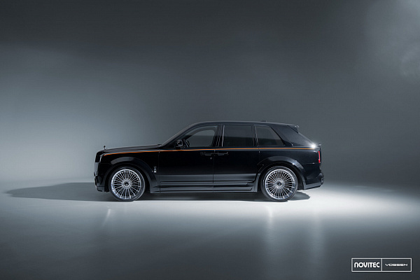 Фото дисков NOVITEC SP4 Глянцевый лак на Rolls-Royce Cullinan