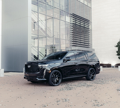 Фото дисков Vossen HF6-4 на Cadillac Escalade V
