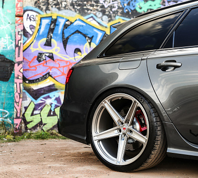 Фото дисков Vossen M-X5 на Audi A/RS 6 (C7)