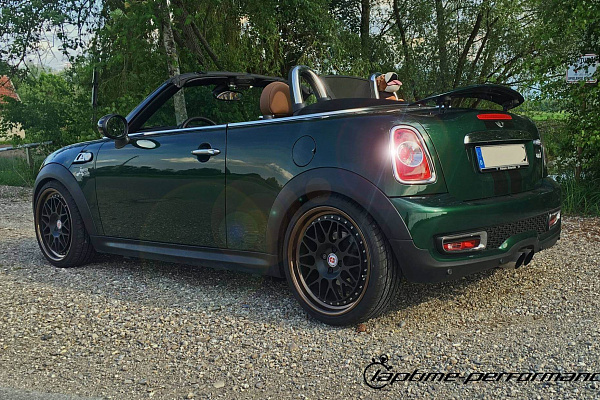 Фото дисков HRE 300 Черный сатин на MINI Cooper III