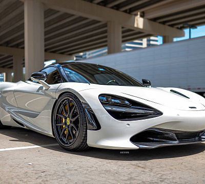 Фото дисков Strasse Wheels SV5 Deep Concave FS на McLaren 720S