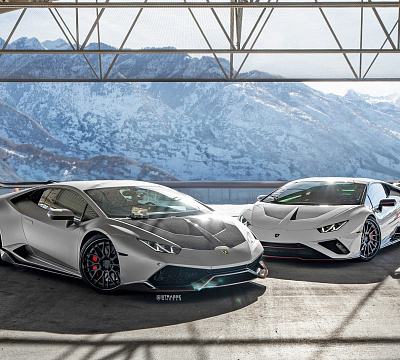 Фото дисков Strasse Wheels SV15T Deep Concave FS на Lamborghini Huracan