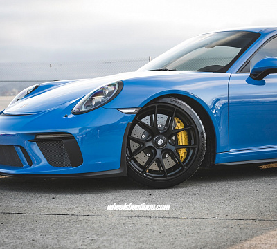 Фото дисков HRE P101 на Porsche 911 VII
