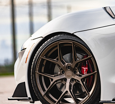 Фото дисков Vossen HF-5 на Toyota Supra A90