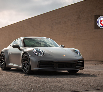 Фото дисков HRE RC100 на Porsche 911 VIII