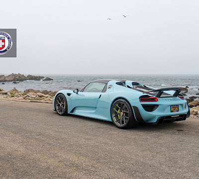 Фото дисков HRE R101 Lightweight на Porsche 918 Spyder