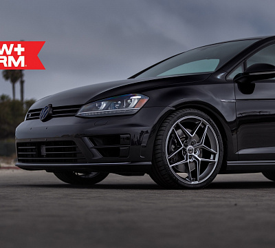 Фото дисков HRE FF11 на Volkswagen Golf VII