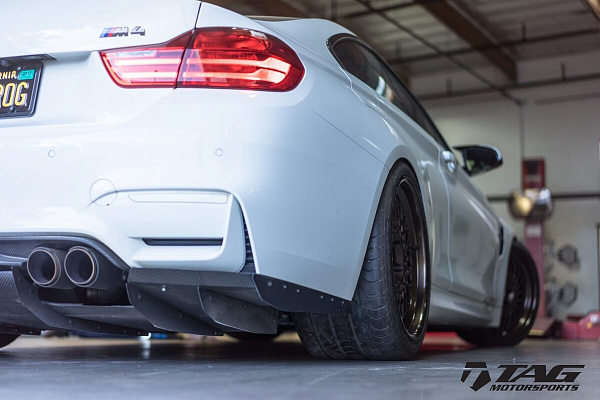 Фото дисков HRE 501 Сатиновая темная бронза на BMW 4/M4 (F32/F82)