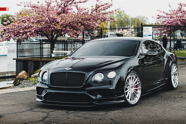 Фото дисков Anrky AN39 Глянцевый лак на Bentley Continental GT II