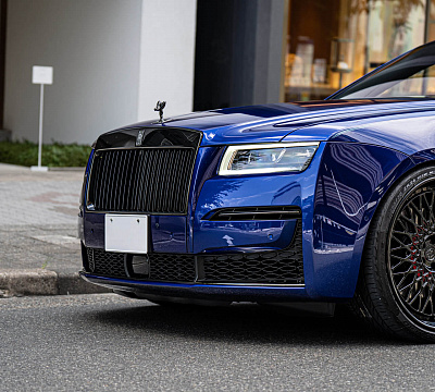Фото дисков HRE 501 на Rolls-Royce Ghost II