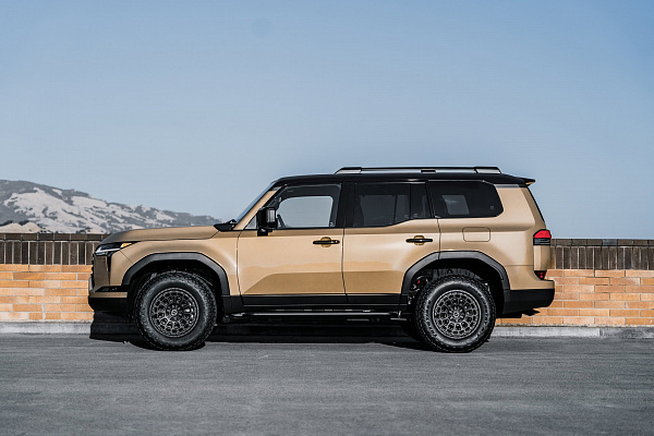 Фото дисков Brixton Forged BX05-M Черный сатин на Lexus GX III