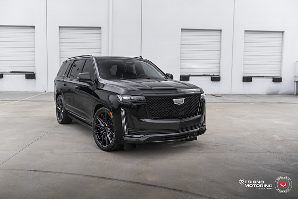 Фото дисков Vossen EVO-5 Черный глянец на Cadillac Escalade V