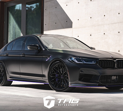 Фото дисков HRE P200 на BMW 5/M5 (G30/F90)
