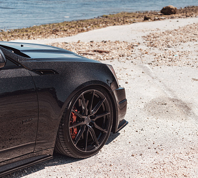 Фото дисков Vossen HF-3 на Cadillac CTS II